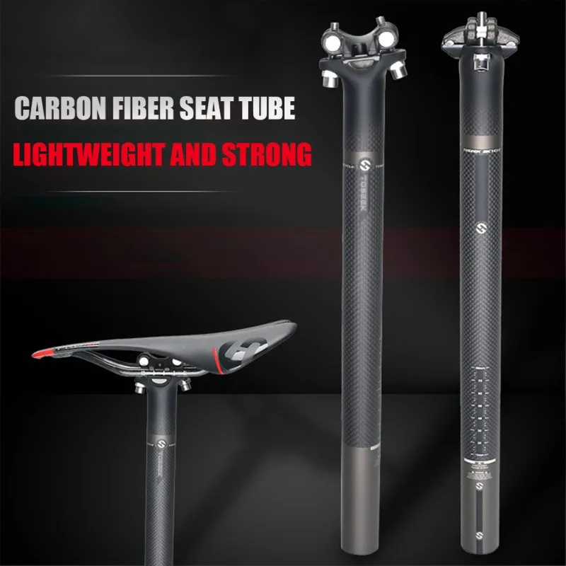 3K Matte Full Carbon Fiber Bicycle Seatpost MTB Road Bike Cycling Seat Post Parts 27.2 x 350 mm Support Dropshipping
3K Matte Full Carbon Fiber Bicycle Seatpost MTB Road Bike Cycling Seat Post Parts 27.2 x 350 mm Support Dropshipping