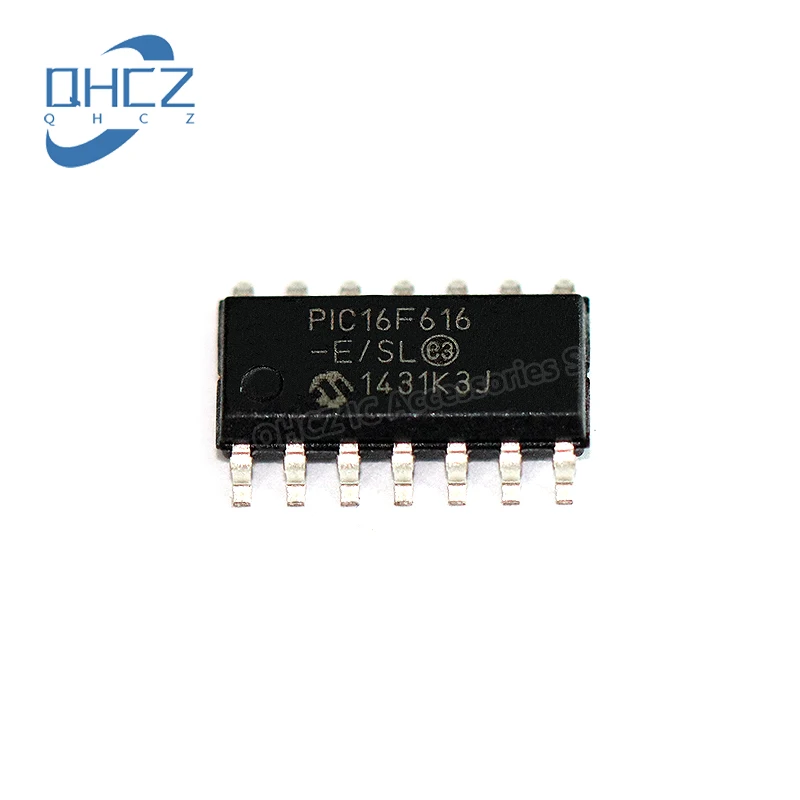 1pcs PIC16F616-E/SL PIC16F616 16F616 SOIC-14 New Original Integrated circuit IC chip Microcontroller Chip MCU In Stock
1pcs PIC16F616-E/SL PIC16F616 16F616 SOIC-14 New Original Integrated circuit IC chip Microcontroller Chip MCU In Stock