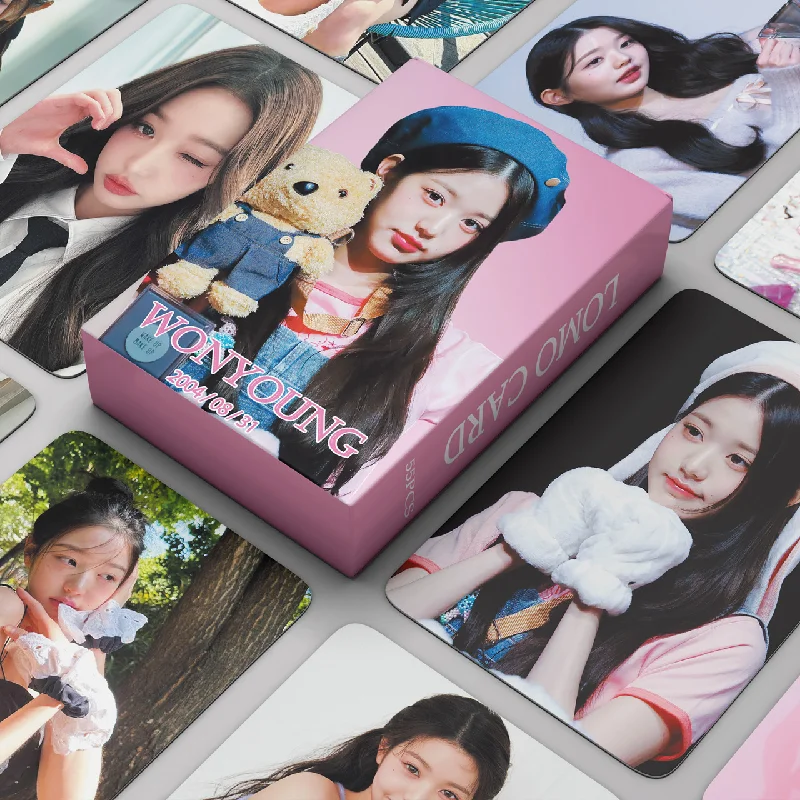 Kpop IVE Wonyoung Postcards Korean INS Style Multicolour Individual Paper Cards Lomo Card HD Print Cards Fans Collection Gifts
Kpop IVE Wonyoung Postcards Korean INS Style Multicolour Individual Paper Cards Lomo Card HD Print Cards Fans Collection Gifts