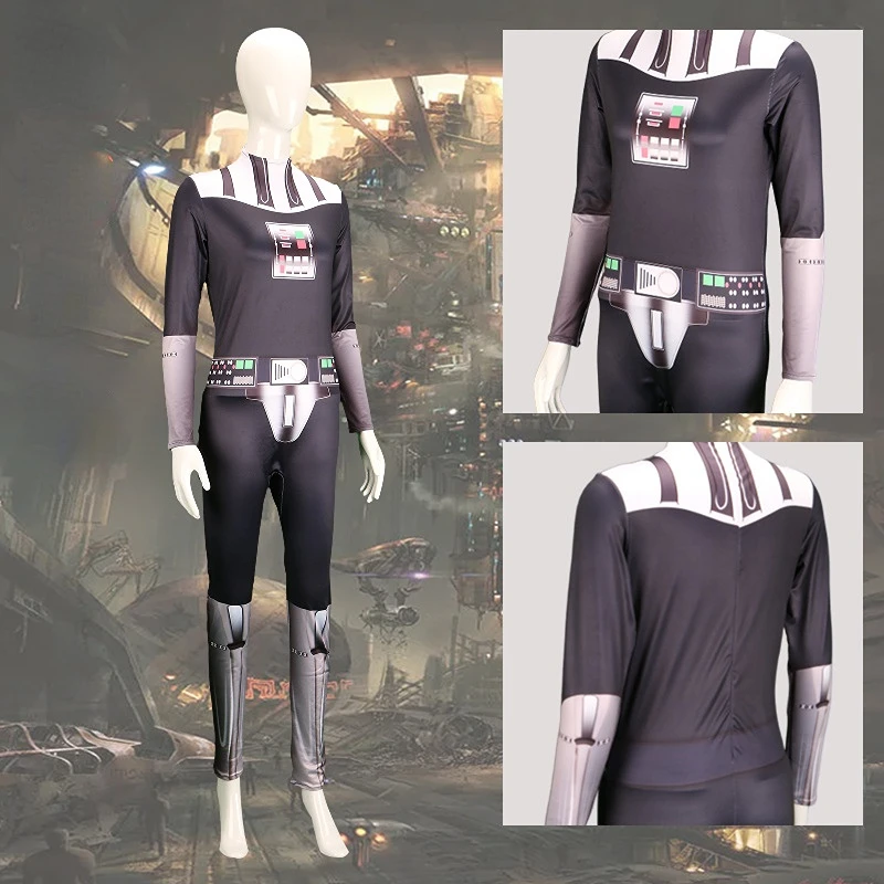 Disney Cosplay Costumes Darth Vader Jumpsuit Skywalker Zentai Tights Halloween Party Masquerade Dressed
Disney Cosplay Costumes Darth Vader Jumpsuit Skywalker Zentai Tights Halloween Party Masquerade Dressed