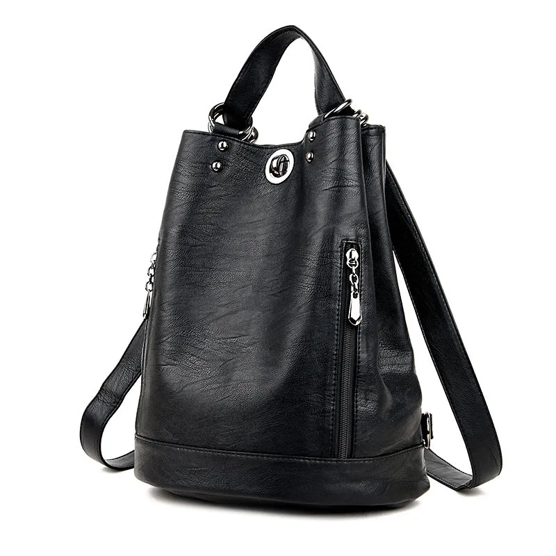 Double Shoulder Bag Women's Leather High Sense New High-capacity Travel Mother's Bag Fashion Classic Multifunctional Backpack
Double Shoulder Bag Women's Leather High Sense New High-capacity Travel Mother's Bag Fashion Classic Multifunctional Backpack
