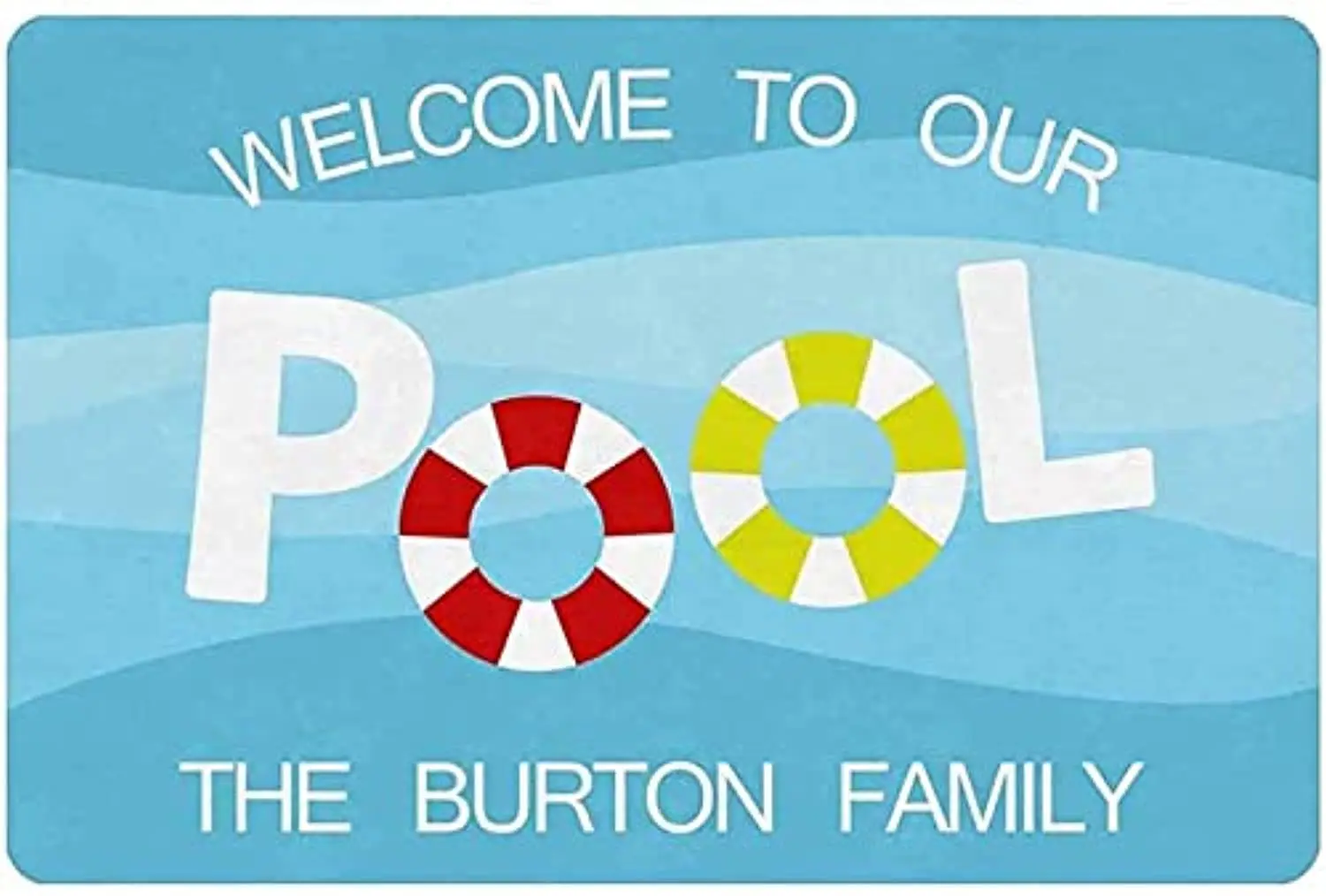 Personalized Welcome to Our Pool Sign, Custom Pool Sign, Indoor and Outdoor Wall Decoration Art Plaque Gifts
Personalized Welcome to Our Pool Sign, Custom Pool Sign, Indoor and Outdoor Wall Decoration Art Plaque Gifts
