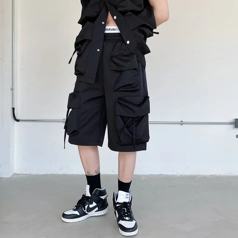 Men's Straight Work Shorts Summer Fashion Trend Three-Dimensional Multi Pocket Design Large Loose Casual Pants
Men's Straight Work Shorts Summer Fashion Trend Three-Dimensional Multi Pocket Design Large Loose Casual Pants