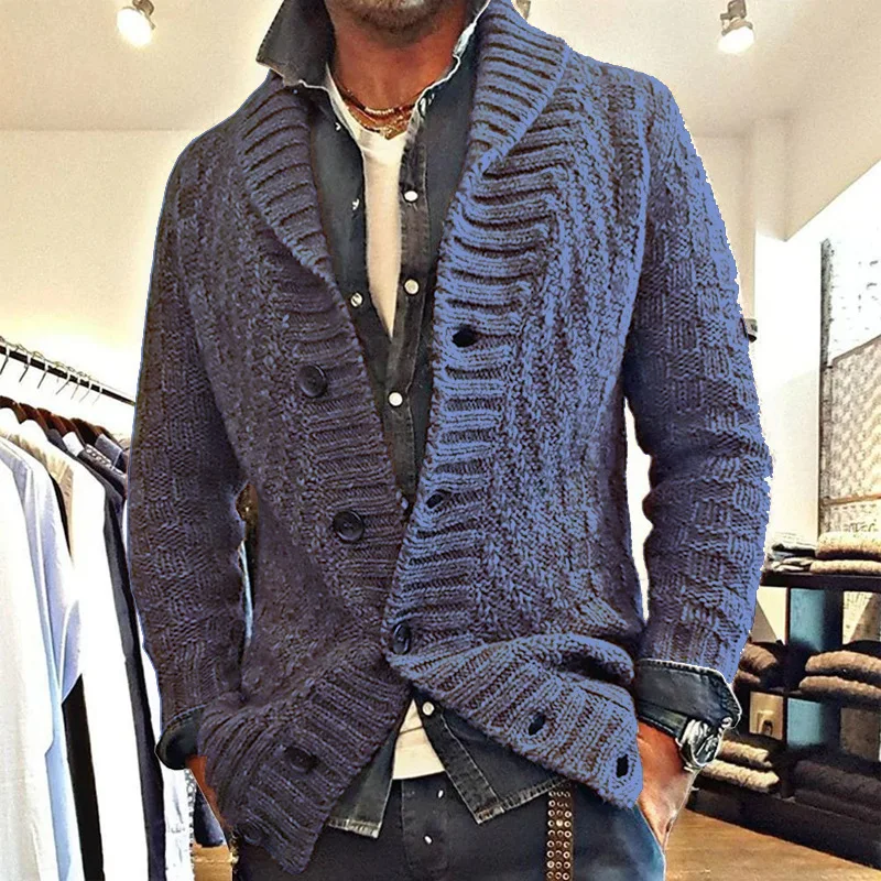 Autumn Winter Warm Mens Sweater Casual Vintage Knitted Cardigan Solid Color Fashion Sweater Coats Male Streetwear
Autumn Winter Warm Mens Sweater Casual Vintage Knitted Cardigan Solid Color Fashion Sweater Coats Male Streetwear