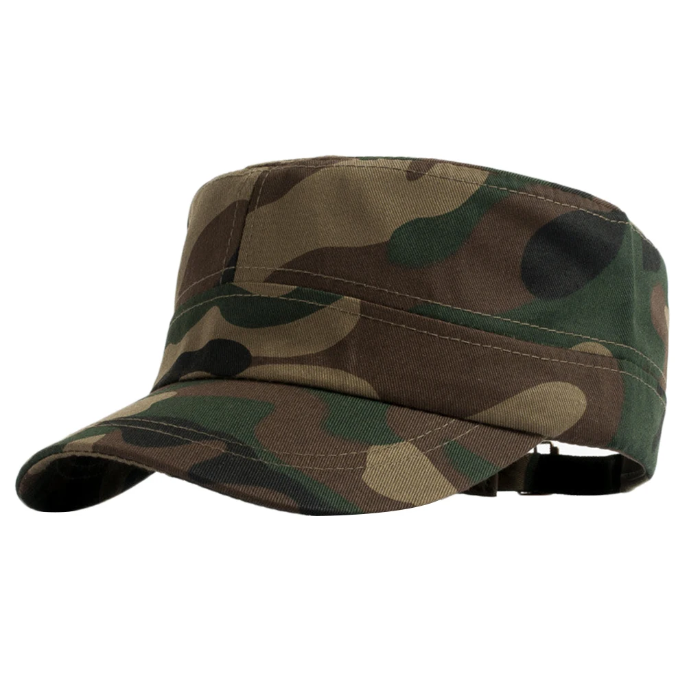 Casual Camouflage Printing Cotton Adjustable Baseball Cap Unisex Flat Top Cap Fashion Casual Snapback Cap
Casual Camouflage Printing Cotton Adjustable Baseball Cap Unisex Flat Top Cap Fashion Casual Snapback Cap