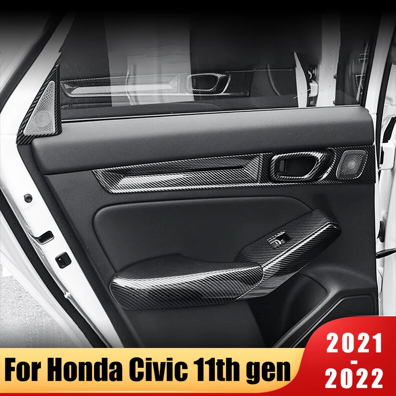 ABS Carbon Door Inside Panel Handle Decoration Strips Trim Sticker For Honda Civic 11th Gen 2021 2022 2023 Interior Accessories
ABS Carbon Door Inside Panel Handle Decoration Strips Trim Sticker For Honda Civic 11th Gen 2021 2022 2023 Interior Accessories
