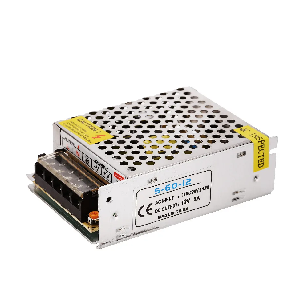 12V 60W 120W 360W Switching Power Supply LED Driver Adapter Transformer Aluminum for LED Strip Light Ribbon Linghting.
12V 60W 120W 360W Switching Power Supply LED Driver Adapter Transformer Aluminum for LED Strip Light Ribbon Linghting.