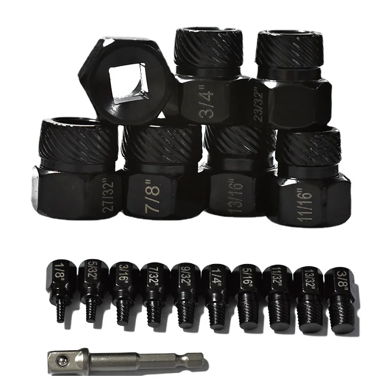 26pcs Broken Head Screw Extractor Removal Tool for Broken Screw of Spiral Sliding Thread Wood Working Tools Socket Screwdriver
26pcs Broken Head Screw Extractor Removal Tool for Broken Screw of Spiral Sliding Thread Wood Working Tools Socket Screwdriver