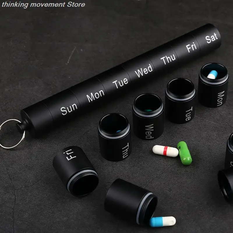 Outdoor Portable Food Storage Jar Divided Medicine Bottle Emergency Survival Waterproof Portable Pill Vial
Outdoor Portable Food Storage Jar Divided Medicine Bottle Emergency Survival Waterproof Portable Pill Vial