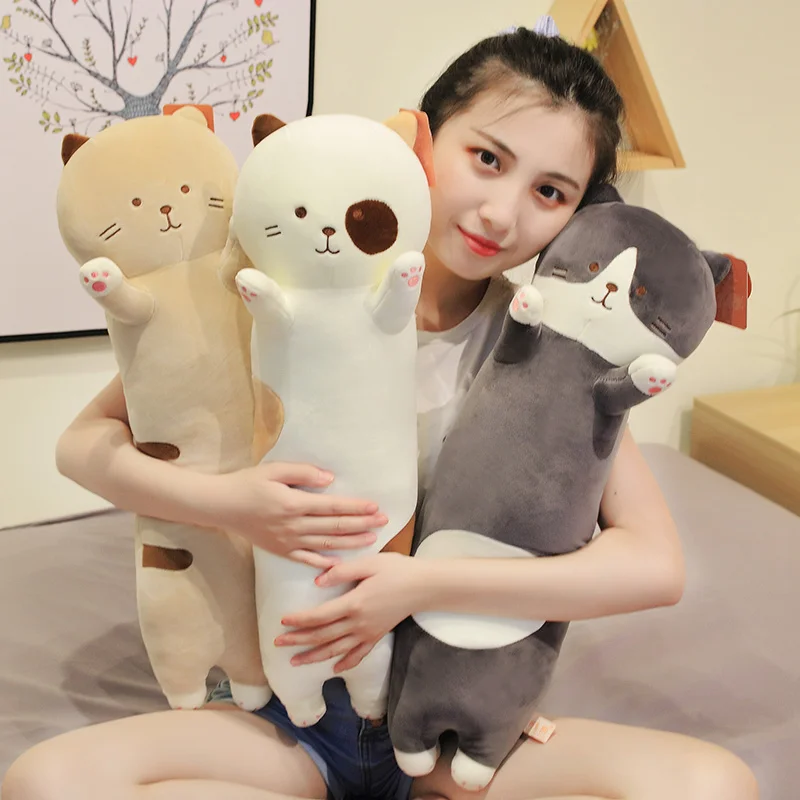 Cat Plush Toys Super Cute Plush Toy Cartoon Cat Long Pillow Stuffed Doll Birthday Christmas Gift
Cat Plush Toys Super Cute Plush Toy Cartoon Cat Long Pillow Stuffed Doll Birthday Christmas Gift