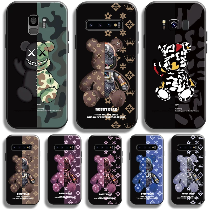 Fashion Luxury Bear For Samsung Galaxy S10 S9 S8 Plus S10 5G S10 Lite S10E Phone Case TPU Carcasa Liquid Silicon Black
Fashion Luxury Bear For Samsung Galaxy S10 S9 S8 Plus S10 5G S10 Lite S10E Phone Case TPU Carcasa Liquid Silicon Black