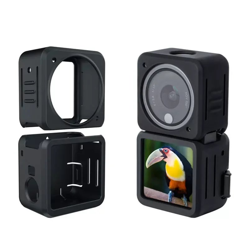 Action 2 Silicone Case Dust-proof Cooling Protective Cover Shell Camera Lens Cage Frame Protector For DJI Action 2 Accessories
Action 2 Silicone Case Dust-proof Cooling Protective Cover Shell Camera Lens Cage Frame Protector For DJI Action 2 Accessories
