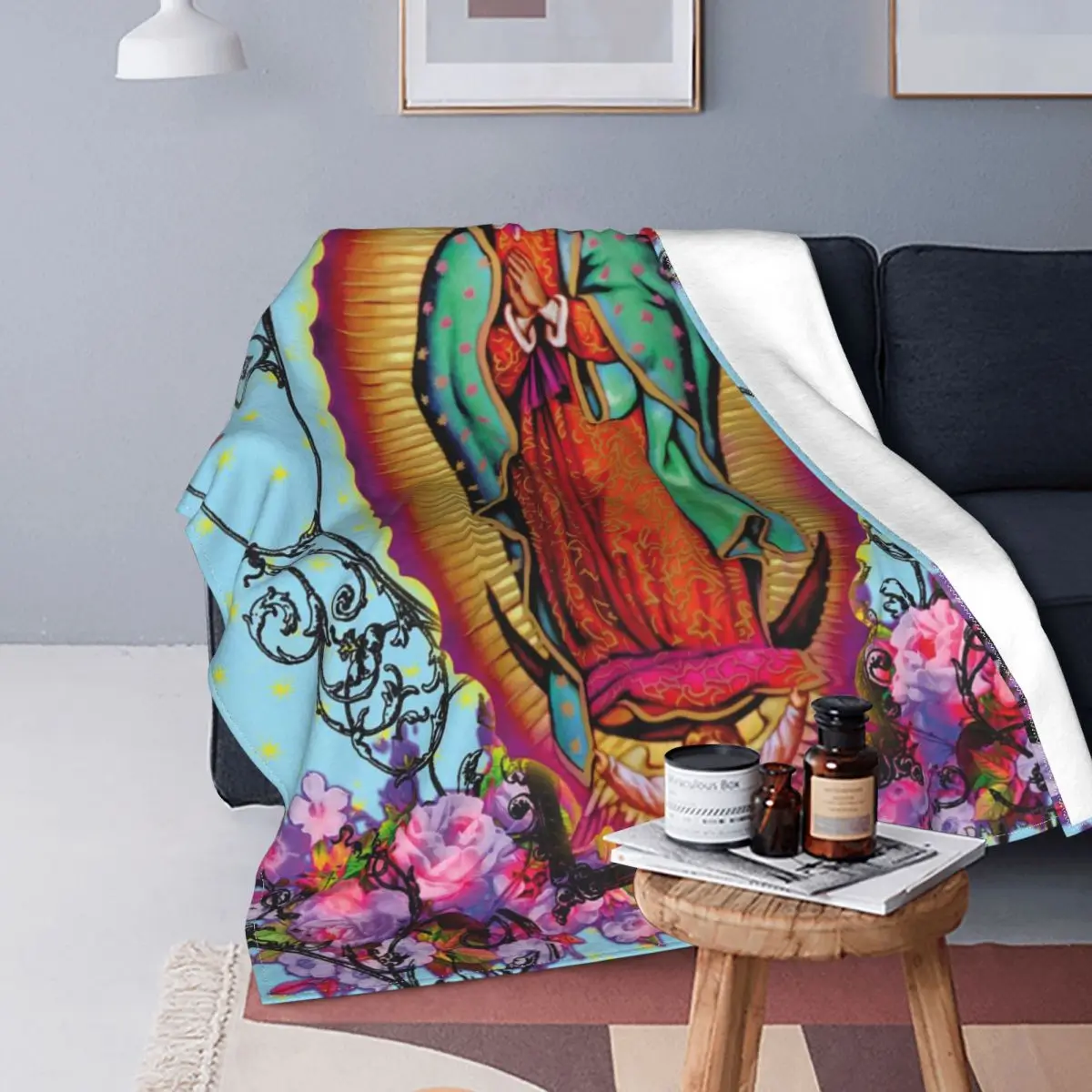 Christian Catholic Fleece Throw Blankets Virgin Mary Blanket for Bed Car Soft Plush Thin Quilt 09
Christian Catholic Fleece Throw Blankets Virgin Mary Blanket for Bed Car Soft Plush Thin Quilt 09