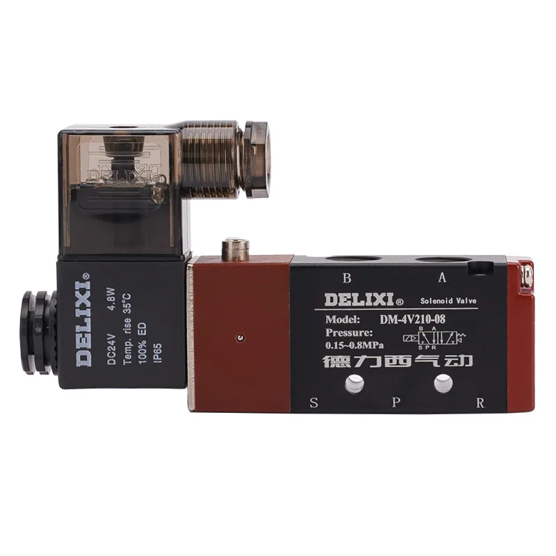 Новый двухпозиционный пятиходовый электромагнитный клапан DM-4V210-08 AirTAC 4V310-10 4V410-15
Новый двухпозиционный пятиходовый электромагнитный клапан DM-4V210-08 AirTAC 4V310-10 4V410-15