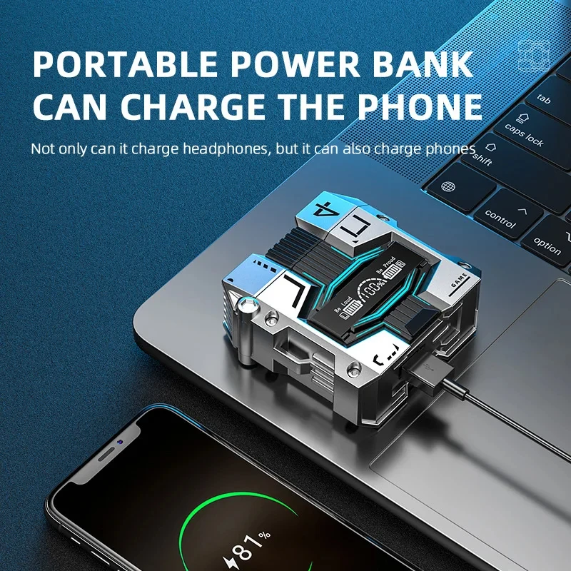 Gaming Headset with Mic High Quality Wireless Bluetooth Headphone TWS Low Latency In-Ear Noise Reduction Earphones Touch Control
Gaming Headset with Mic High Quality Wireless Bluetooth Headphone TWS Low Latency In-Ear Noise Reduction Earphones Touch Control