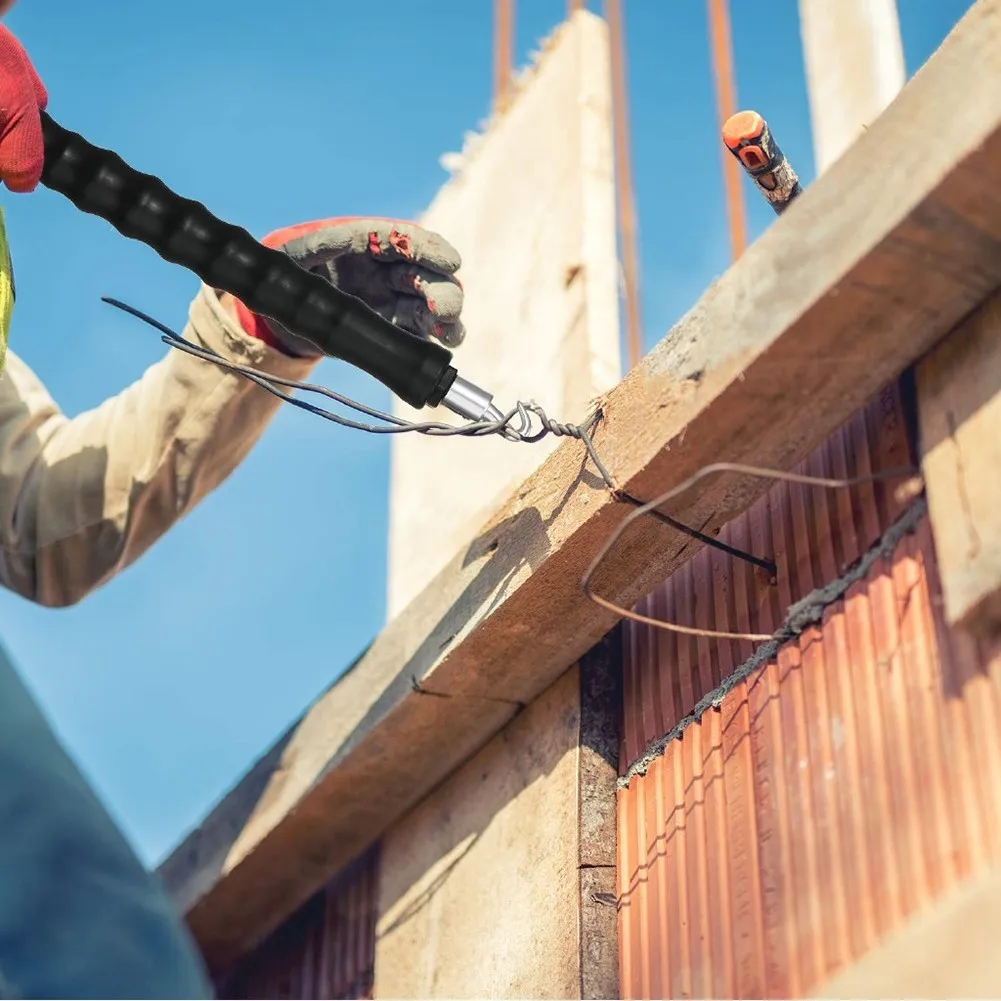 Semi Automatic Rebar Tier Wire Twister With Hook Mooring Wire Construction Retractable Wire Twisting Tool For Rebar Knitting
Semi Automatic Rebar Tier Wire Twister With Hook Mooring Wire Construction Retractable Wire Twisting Tool For Rebar Knitting