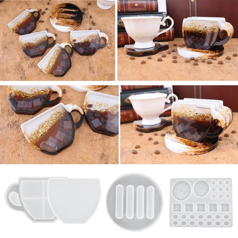 Coffee Lemon Slices Mold Epoxy Resin Casting Mold Teapot Mat Tray Storage Rack Mold Jewelry Making Mold Home Decorations
Coffee Lemon Slices Mold Epoxy Resin Casting Mold Teapot Mat Tray Storage Rack Mold Jewelry Making Mold Home Decorations