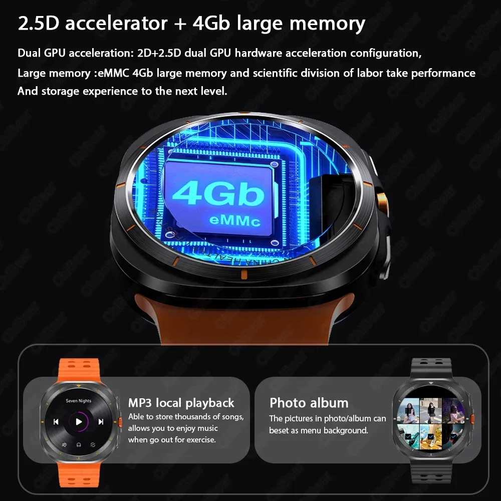 ZORDAI DT Watch Ultra Smart 4 ГБ