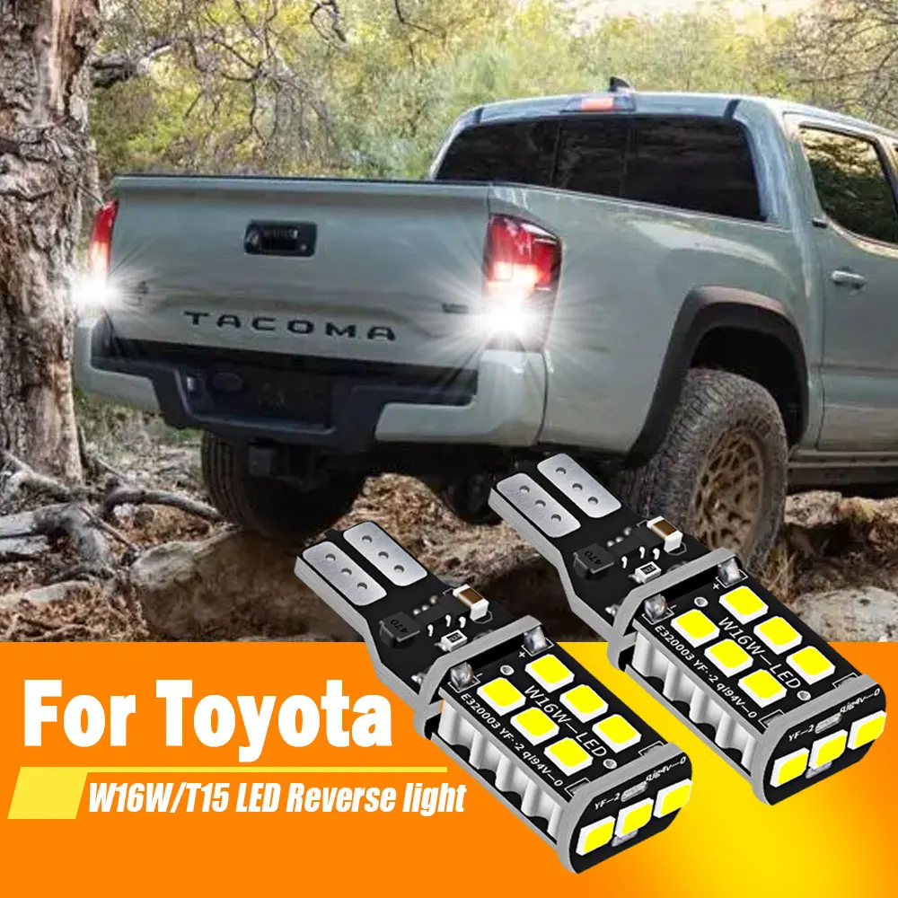 2x For Toyota Tacoma 2001-2019, Sienna 2000-2019 , Avalon 2000-2018 LED Reverse Light Blub Lamp W16W T15 921 Canbus White
2x For Toyota Tacoma 2001-2019, Sienna 2000-2019 , Avalon 2000-2018 LED Reverse Light Blub Lamp W16W T15 921 Canbus White
