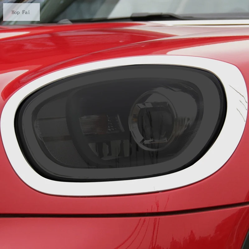 Car Headlight Protective Film Headlamp Restoration Transparent Black TPU Sticker For MINI Cooper Countryman F60 JCW Accessories
Car Headlight Protective Film Headlamp Restoration Transparent Black TPU Sticker For MINI Cooper Countryman F60 JCW Accessories