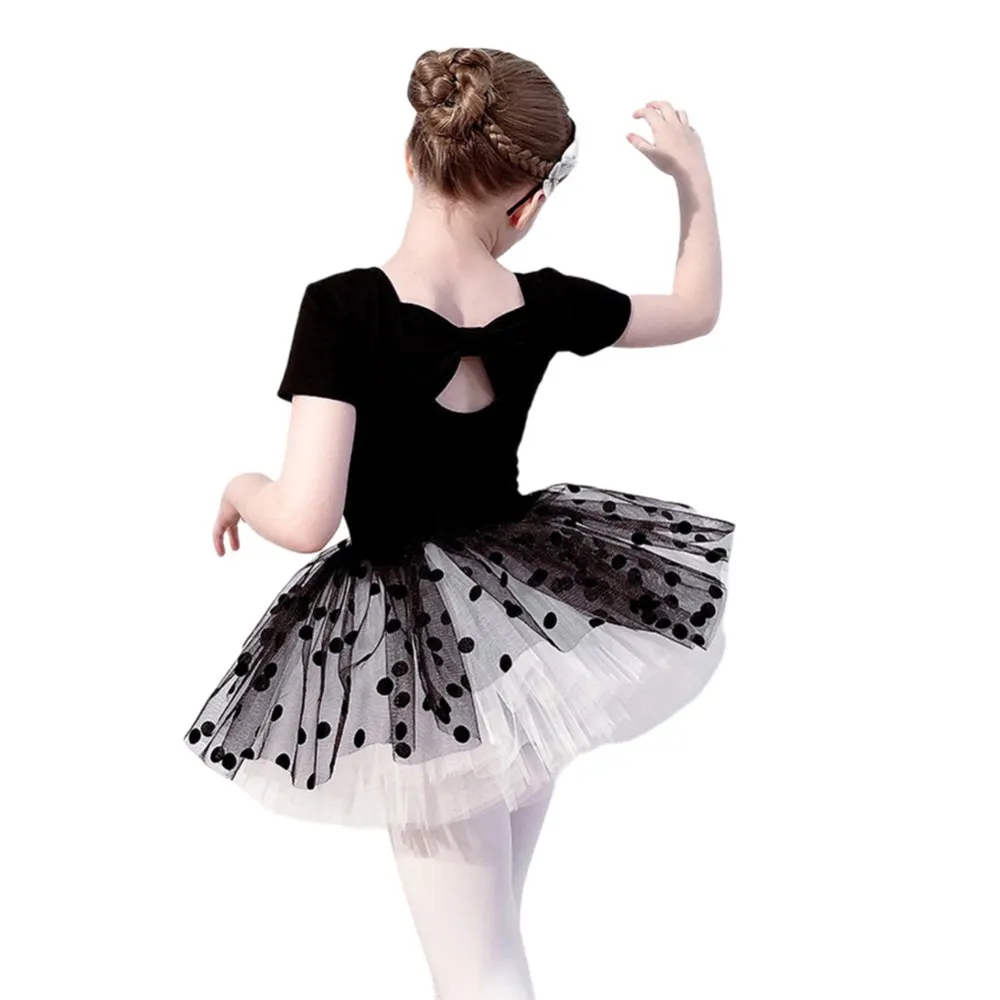 Toddler Girls Black Long/Short Sleeve Ballet Leotards Team Basic Dance Gymnastics Dresses Tutu Outfit Ballerina with Lace Skirt
Toddler Girls Black Long/Short Sleeve Ballet Leotards Team Basic Dance Gymnastics Dresses Tutu Outfit Ballerina with Lace Skirt