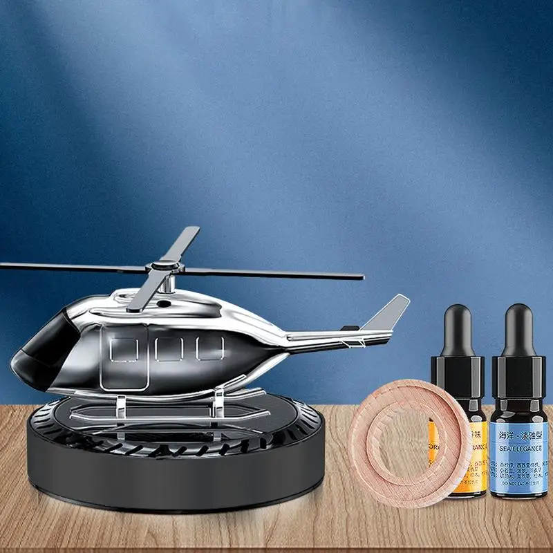 Car Air Freshener Solar Helicopter Modeling Decoration Aromatherapy Propeller Rotating Interior Perfume Diffuser Decoration
Car Air Freshener Solar Helicopter Modeling Decoration Aromatherapy Propeller Rotating Interior Perfume Diffuser Decoration