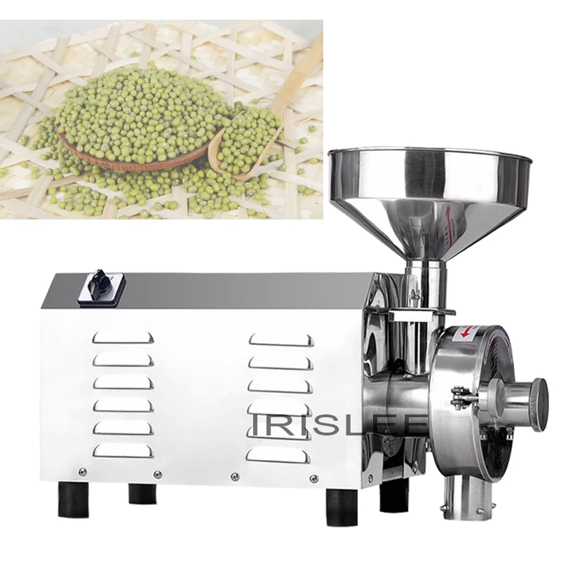 Commercial Grain Flour Mill Grinder Soy Wheat Rice Sesame Chilli Powder Grinding Milling Machin
Commercial Grain Flour Mill Grinder Soy Wheat Rice Sesame Chilli Powder Grinding Milling Machin