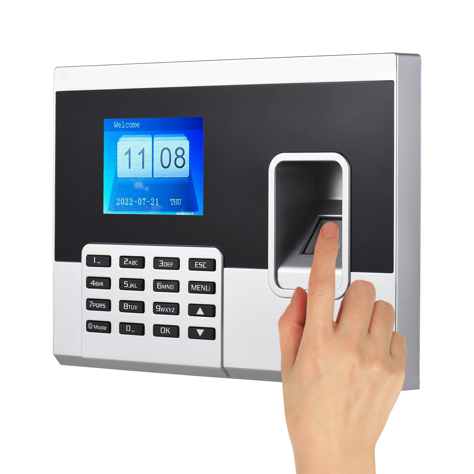 2.8 Inch Color Screen Fingerprint Password Attendance Machine Access Control Time Clock Recorder Employee Checking-in Recorder
2.8 Inch Color Screen Fingerprint Password Attendance Machine Access Control Time Clock Recorder Employee Checking-in Recorder