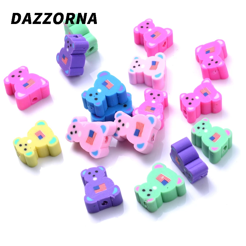 50Pcs/Pack Polymer Clay Beads Mixed Color Animals Shape Loose Spacer Beads For Jewelry Making DIY Bracelet Necklace Crafts
50Pcs/Pack Polymer Clay Beads Mixed Color Animals Shape Loose Spacer Beads For Jewelry Making DIY Bracelet Necklace Crafts