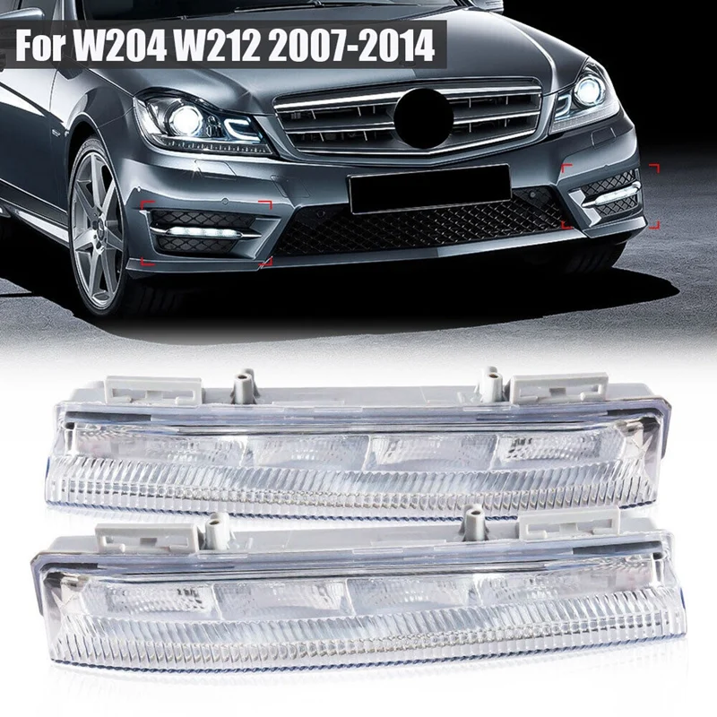 Right Side Front DRL Daytime Running Lights Fog Light Lamp for Mercedes-Benz W204 W212 C250 C280 C350 E350 2007-2014 
Right Side Front DRL Daytime Running Lights Fog Light Lamp for Mercedes-Benz W204 W212 C250 C280 C350 E350 2007-2014