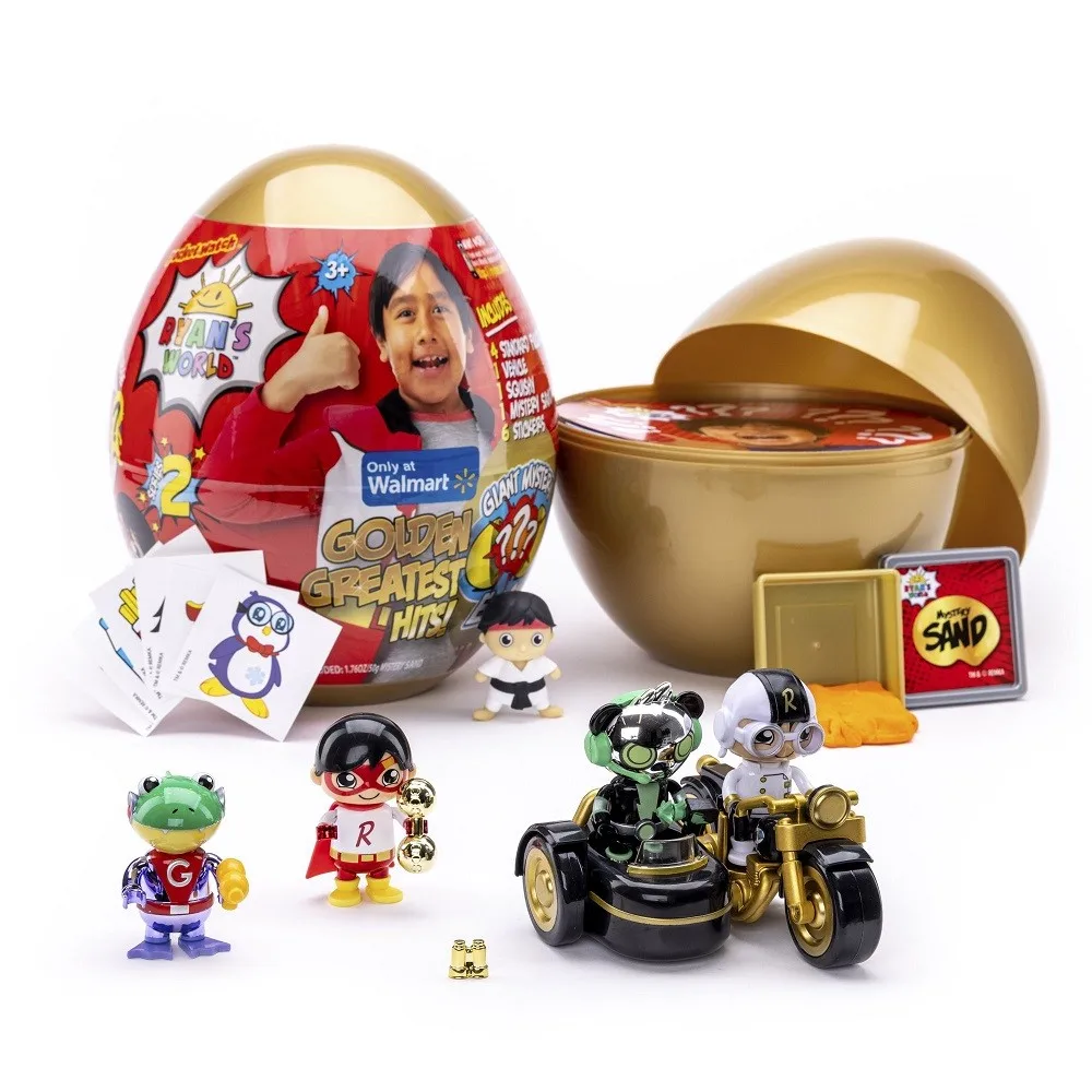 RYAN'S WORLD Giant Egg – Series 5 6 7 - Giant Egg Surprises blind boxRyan mystery toy greatest hit – 4 Figures
RYAN'S WORLD Giant Egg – Series 5 6 7 - Giant Egg Surprises blind boxRyan mystery toy greatest hit – 4 Figures