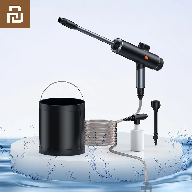 Xiaomi Youpin Wireless Car Wash High Pressure Water Gun Lithium Power Washer Household Intelligent Electric Car Washer Portable
Xiaomi Youpin Wireless Car Wash High Pressure Water Gun Lithium Power Washer Household Intelligent Electric Car Washer Portable