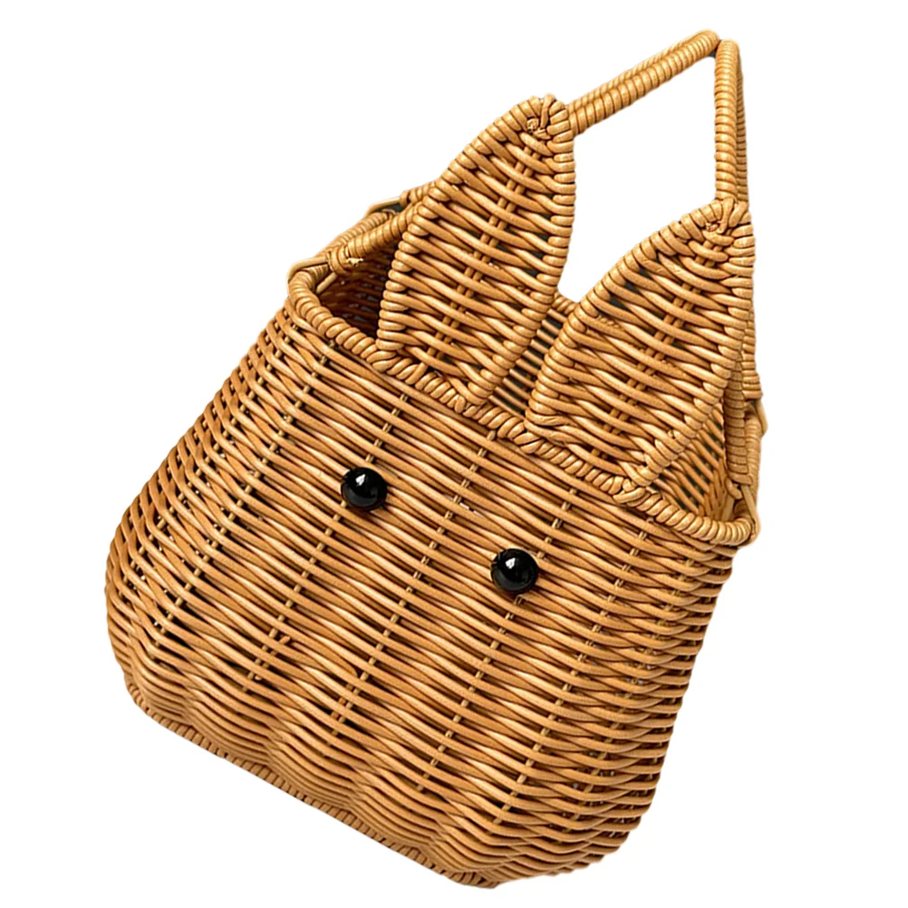 Rabbit Carrying Basket Dessert Storage Woven Organizer Sundry Food Bins Lids Picnic Hamper Shopping Tea Serving
Rabbit Carrying Basket Dessert Storage Woven Organizer Sundry Food Bins Lids Picnic Hamper Shopping Tea Serving