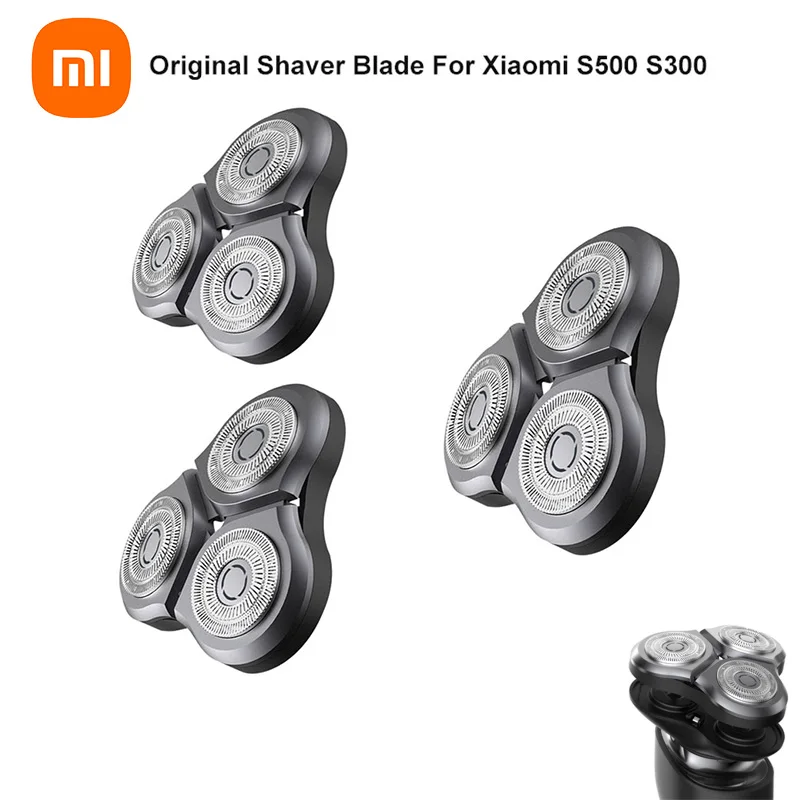 

Оригинальное лезвие для электробритвы Xiaomi Mijia, стальное лезвие для Mijia S500 S300, водонепроницаемое Двухслойное лезвие