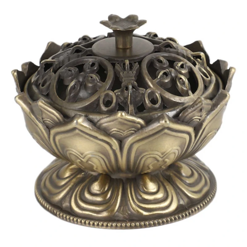 Buddha Incense Burner Lotus Flower Incense Holder Handmade Censer For Buddhist Home Office Decoration
Buddha Incense Burner Lotus Flower Incense Holder Handmade Censer For Buddhist Home Office Decoration
