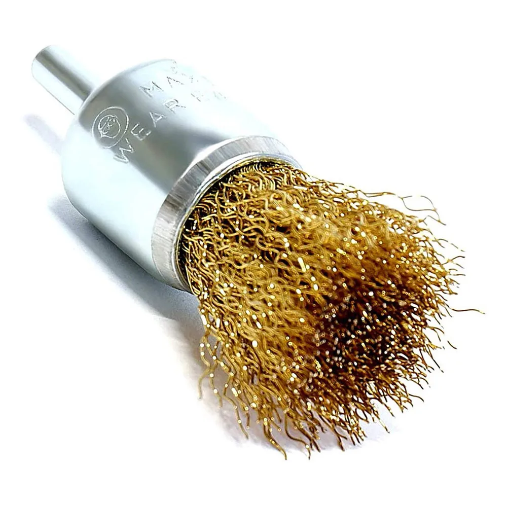 Useful Durable Hot Sale New Brass Wire Brush End Wire Brushes For Drill Rust Removal Tool Wheel Crimp Cup Set Kit Rotary
Useful Durable Hot Sale New Brass Wire Brush End Wire Brushes For Drill Rust Removal Tool Wheel Crimp Cup Set Kit Rotary
