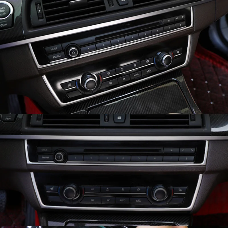 For BMW 2011-2017 5 Series F10 F11 520li 525li 528li Air Outlet CD Panel Decorative Trim Interior Modification Accessories
For BMW 2011-2017 5 Series F10 F11 520li 525li 528li Air Outlet CD Panel Decorative Trim Interior Modification Accessories