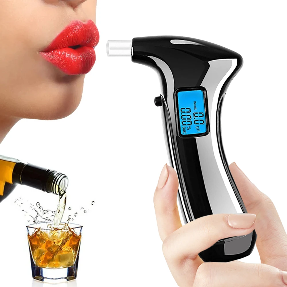 New Digital Arrival Alcohol Breath Tester Breathalyzer Drink Driving Analyzer Detector Test Police Breathalyser Device LEDScreen
New Digital Arrival Alcohol Breath Tester Breathalyzer Drink Driving Analyzer Detector Test Police Breathalyser Device LEDScreen