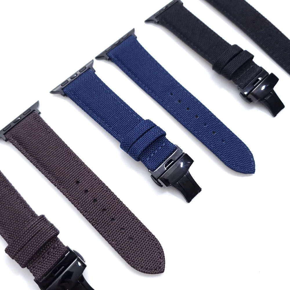 Тканевый нейлоновый ремешок с застежкой-бабочкой для Apple Watch Series 6 SE 5 4 3 2 1, ремешок для IWatch 44 мм 40 мм 42 мм 38 мм, браслет для часов
Тканевый нейлоновый ремешок с застежкой-бабочкой для Apple Watch Series 6 SE 5 4 3 2 1, ремешок для IWatch 44 мм 40 мм 42 мм 38 мм, браслет для часов