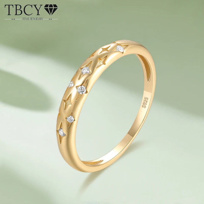 TBCYD Real Moissanite Ring For Women S925 Sterling Sliver Plated 18k Gold Engagement Wedding Band Finger Ring Fine Jewelry Gifts
TBCYD Real Moissanite Ring For Women S925 Sterling Sliver Plated 18k Gold Engagement Wedding Band Finger Ring Fine Jewelry Gifts