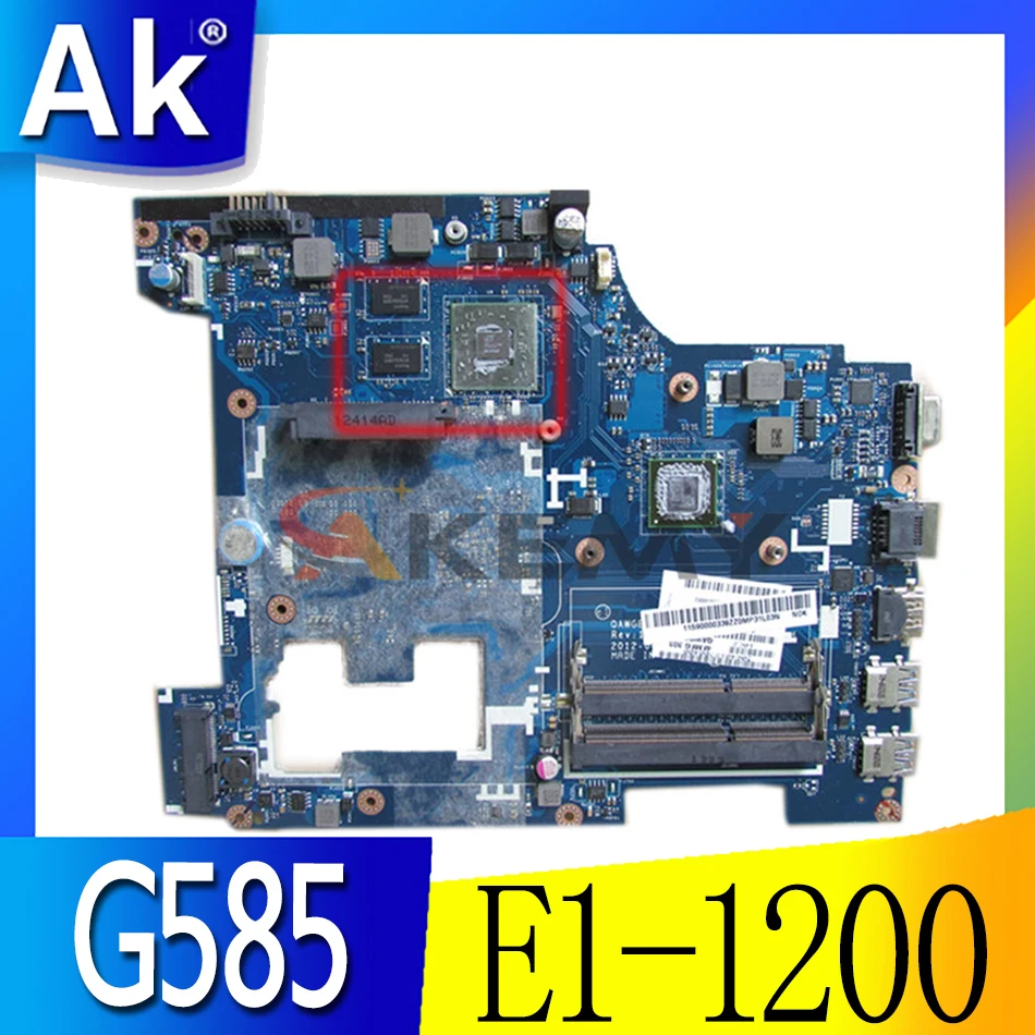 Akemy QAWGE LA-8681P REV 1.0 11S90000339 For lenovo ideapad G585 laptop motherboard 15.6'' HD7370+E1-1200 CPU onboard
Akemy QAWGE LA-8681P REV 1.0 11S90000339 For lenovo ideapad G585 laptop motherboard 15.6'' HD7370+E1-1200 CPU onboard