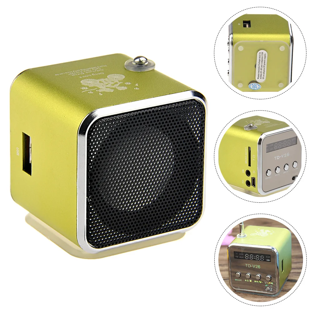 Speaker Wireless Radio Mini Portable Travel Computer Mp3 Kitchen Outdoor Laptop Vintage Desktop Retro Simple Speakers Usb Office
Speaker Wireless Radio Mini Portable Travel Computer Mp3 Kitchen Outdoor Laptop Vintage Desktop Retro Simple Speakers Usb Office