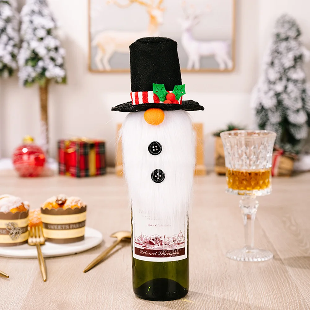 Christmass Wine Bottle Cover Wine Bottle Bag Faceless Old Man Doll Wine Christmas Sleeve Xmas New Year Natal De Navidad Decor
Christmass Wine Bottle Cover Wine Bottle Bag Faceless Old Man Doll Wine Christmas Sleeve Xmas New Year Natal De Navidad Decor
