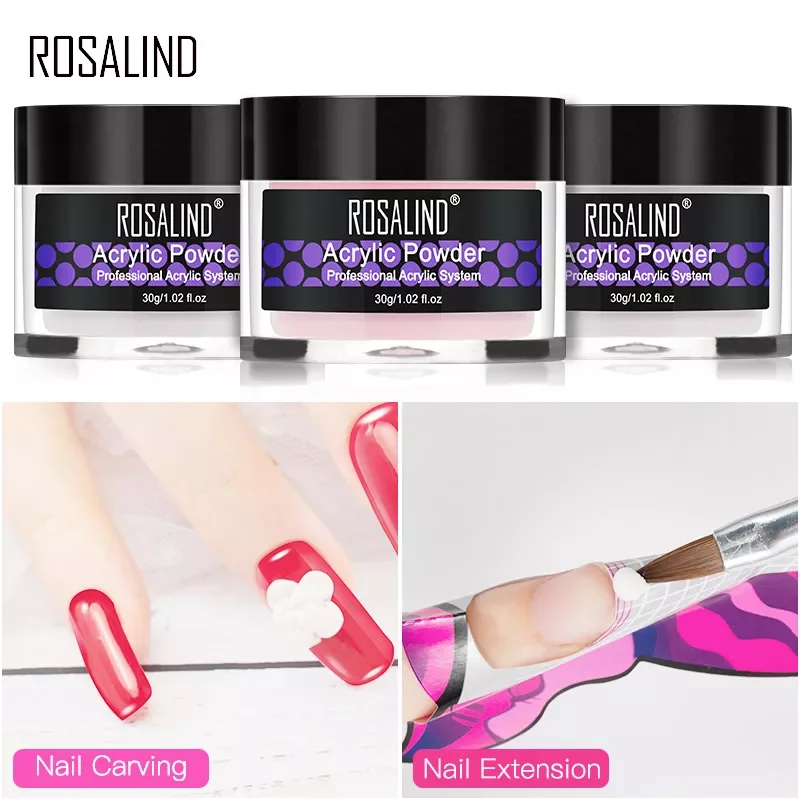 ROSALIND Big 30g Acrylic Powder For Gel polish nail art Brush Crystal extension Manicure Set with Acrylic Kit Carved Design
ROSALIND Big 30g Acrylic Powder For Gel polish nail art Brush Crystal extension Manicure Set with Acrylic Kit Carved Design