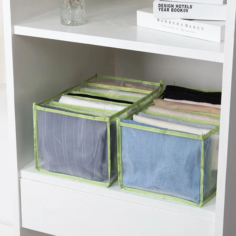 2 Pcs 7 Compartment T-Shirt Clothes Storage Box Compartment Box Organizer Box Wardrobe Drawer Clothes Divider Bag Basket Storage
2 Pcs 7 Compartment T-Shirt Clothes Storage Box Compartment Box Organizer Box Wardrobe Drawer Clothes Divider Bag Basket Storage