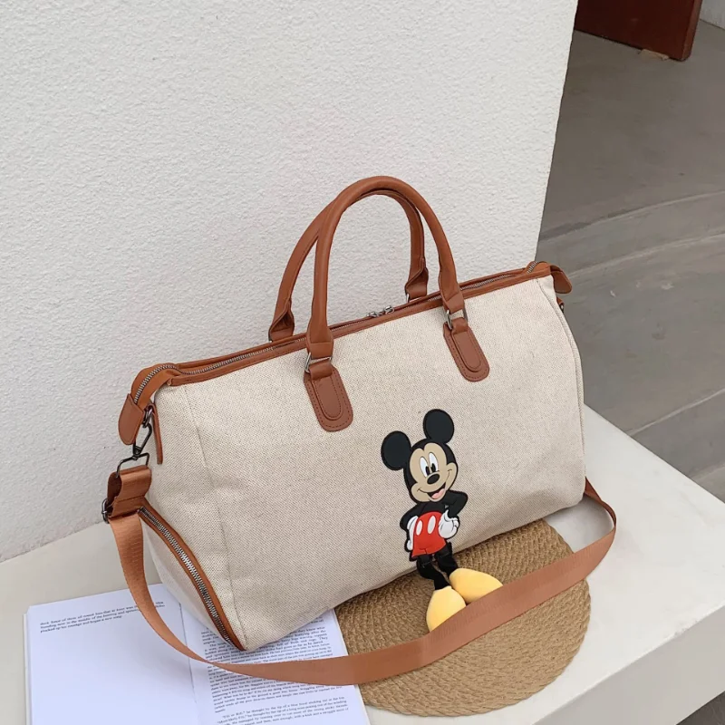 Disney Mickey Minnie Cartoon Print and Women's Handbag Shoulder Bag Large Capacity Travel Duffel Bag Luggage Packing Bag
Disney Mickey Minnie Cartoon Print and Women's Handbag Shoulder Bag Large Capacity Travel Duffel Bag Luggage Packing Bag