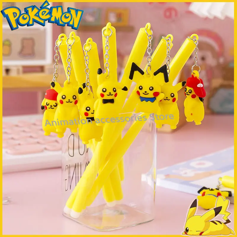 Anime Pokemon Cartoon Pikachu Pendant Gel Pen Creative Student Chain Pen Ball Pen Exam Writing Signature Pen Stationery Gift
Anime Pokemon Cartoon Pikachu Pendant Gel Pen Creative Student Chain Pen Ball Pen Exam Writing Signature Pen Stationery Gift