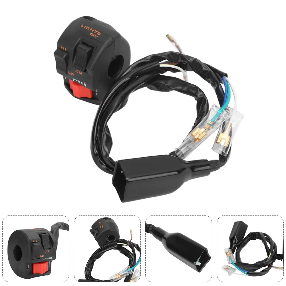 1 PC Replacement Headlamp Handlebar Switch ATV Switch Button Compatible for ATC350X
1 PC Replacement Headlamp Handlebar Switch ATV Switch Button Compatible for ATC350X