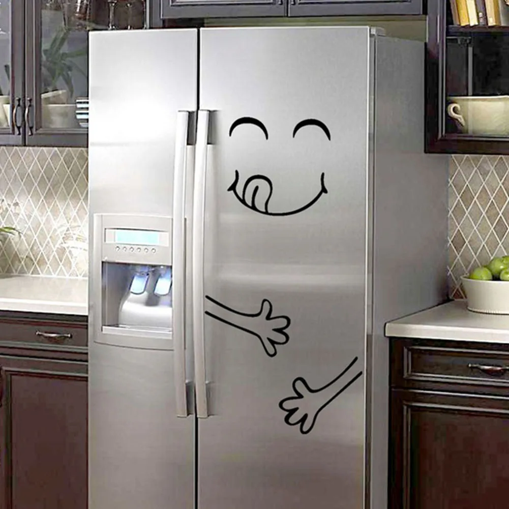 Funny Eating Drinking Smiley Face Wall Stickers For Dining Room Home Decoration DIY PVC Art Wall Decal Refrigerator Sticker
Funny Eating Drinking Smiley Face Wall Stickers For Dining Room Home Decoration DIY PVC Art Wall Decal Refrigerator Sticker