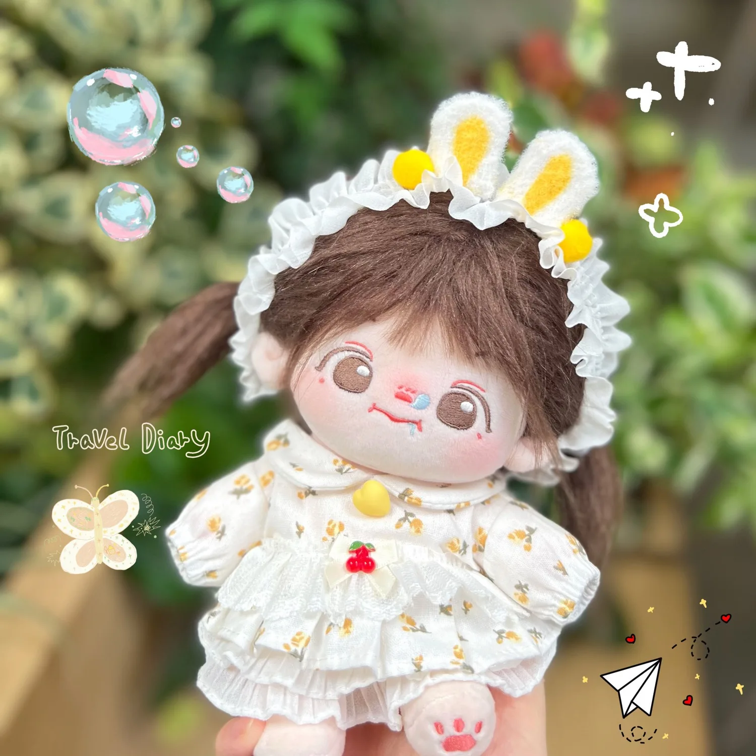 Комплект платья из серии «кролик персик», милый костюм, плюшевая кукла 20 см, наряд, аксессуары для косплея, подарок на день рождения
Комплект платья из серии «кролик персик», милый костюм, плюшевая кукла 20 см, наряд, аксессуары для косплея, подарок на день рождения